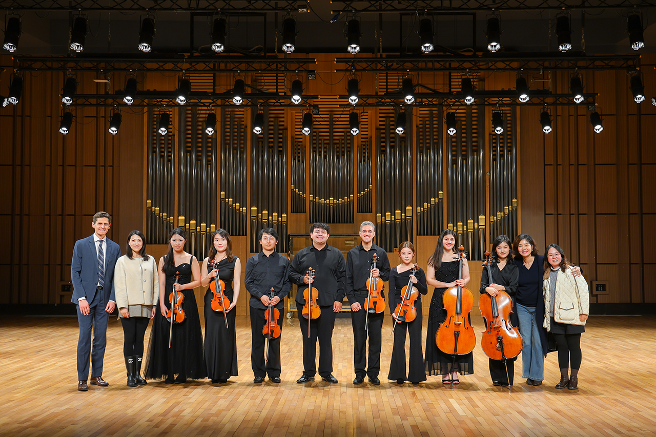 UNM’s Abe Franck String Quartet completes first residency at China’s Zhejiang Conservatory