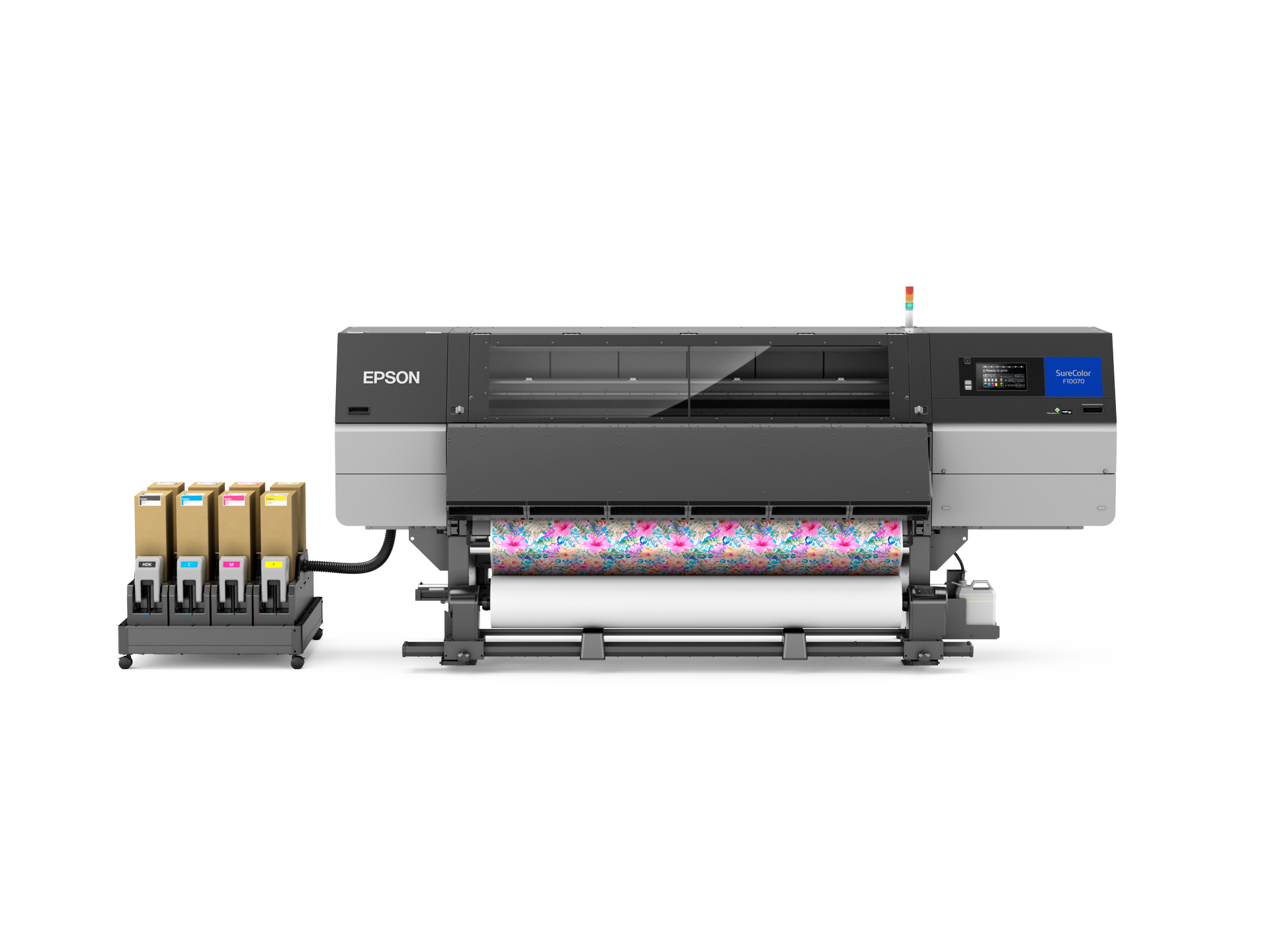 F10070 Printer Front With Media