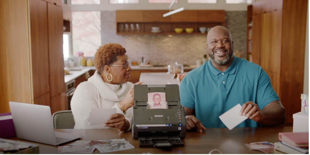 Shaq and Lucille Family Photo Month