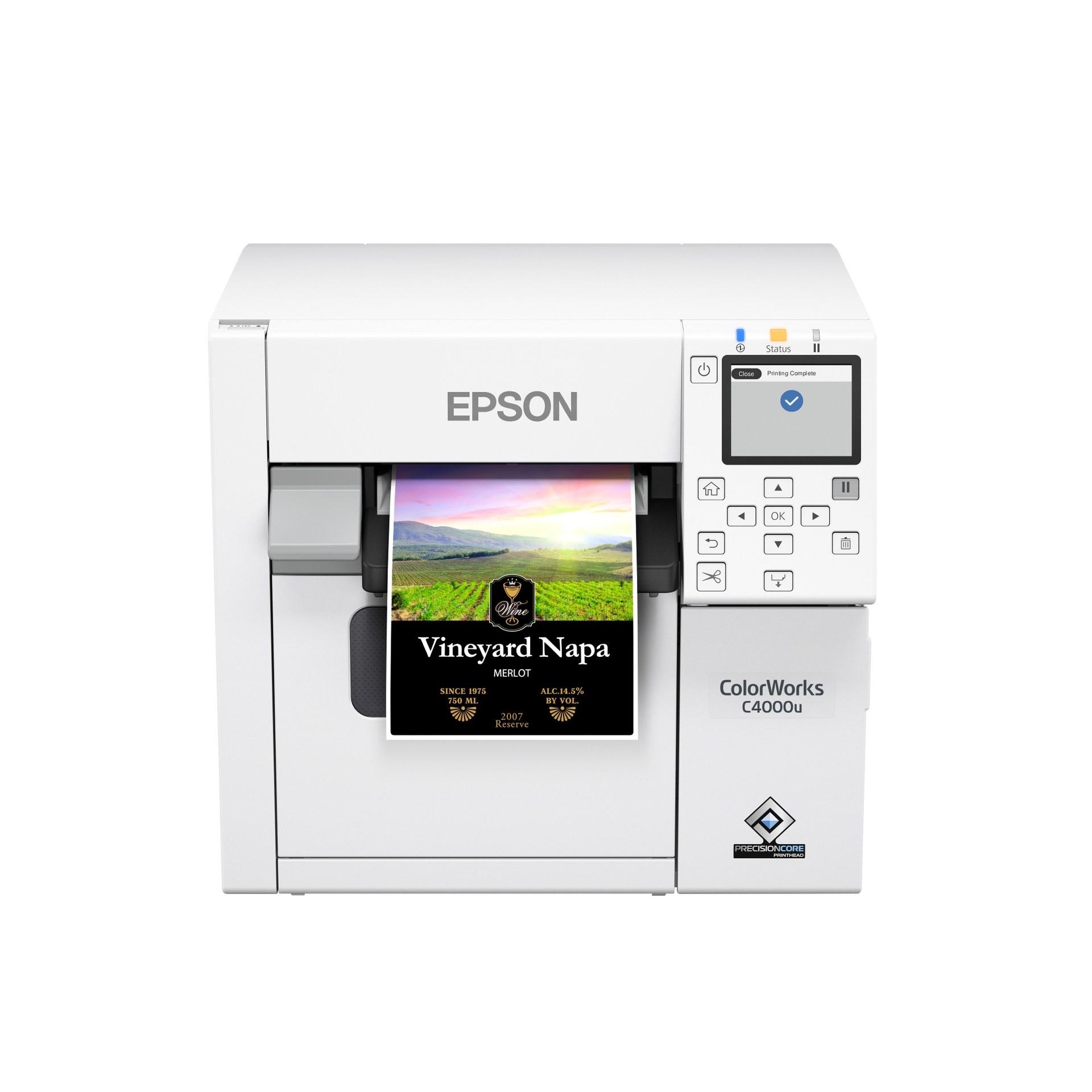 Epson ColorWorks C4000 Color Inkjet Label Printer Now Shipping