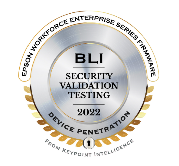Epson WorkForce Enterprise MFPs Earn BLI Security Validation Seal from Keypoint Intelligence