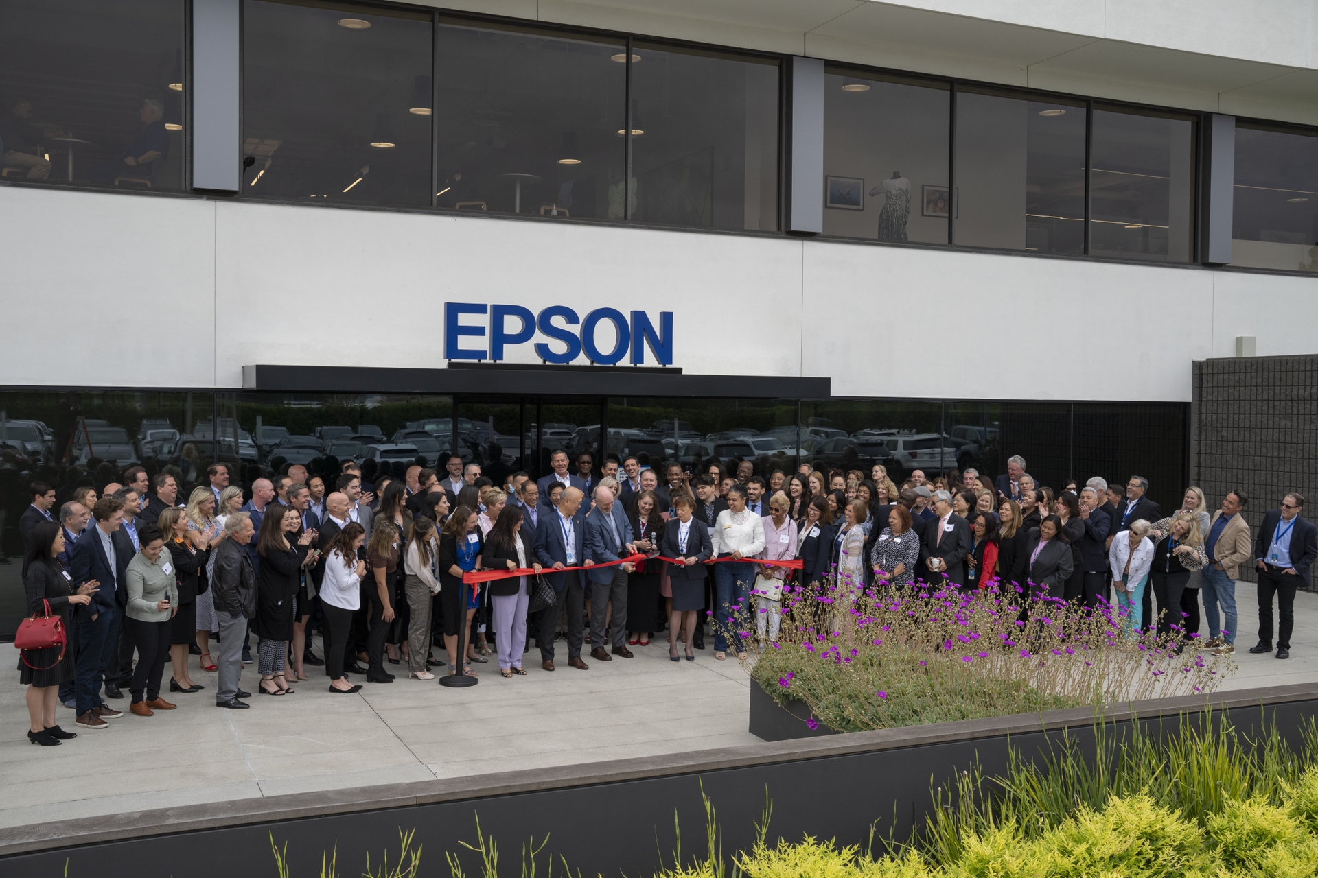 EAI HQ Ribbon Cutting - shot 1