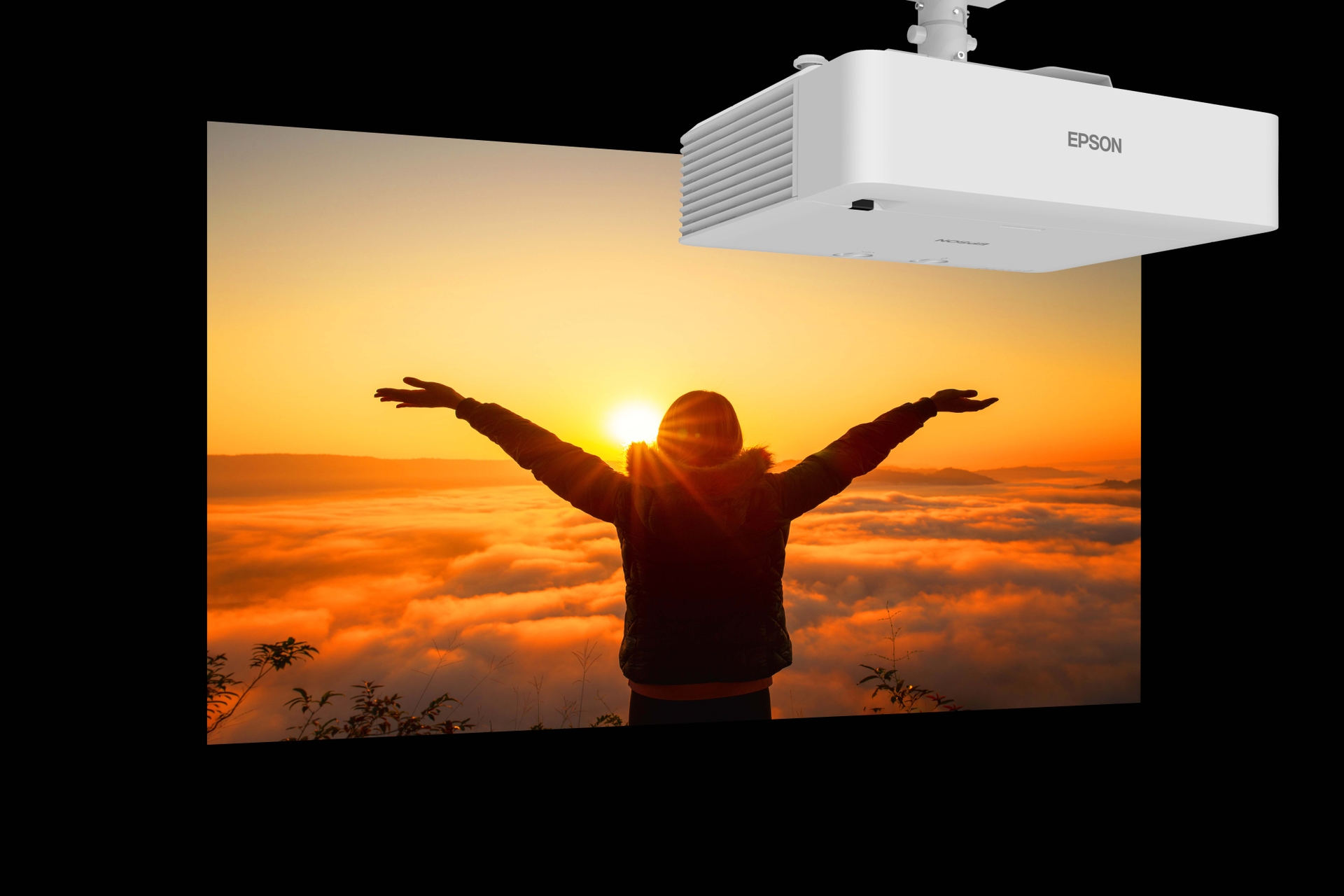 Epson-Faith-Projector-HandsRaised