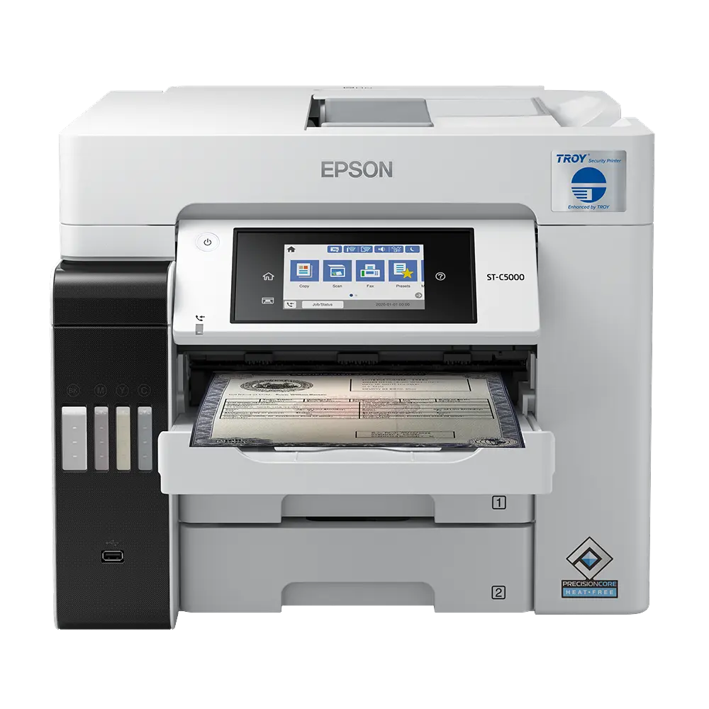 Epson Announces New TROY Group Document Security Solutions Powered