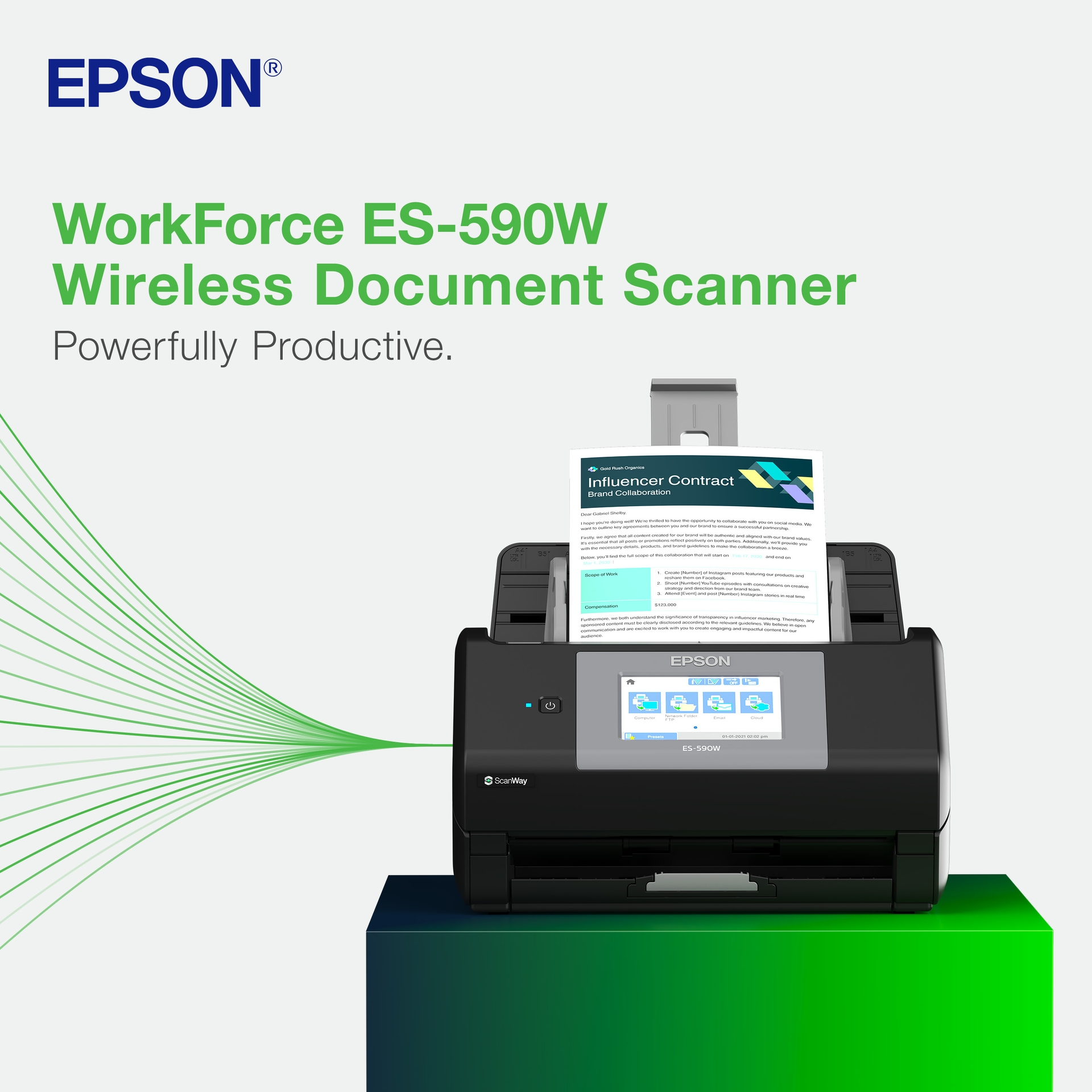 Epson Unveils New AI-Ready WorkForce and RapidReceipt Desktop