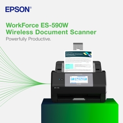 Epson WorkForce DS-30 Portable Color Document Scanner Delivers One