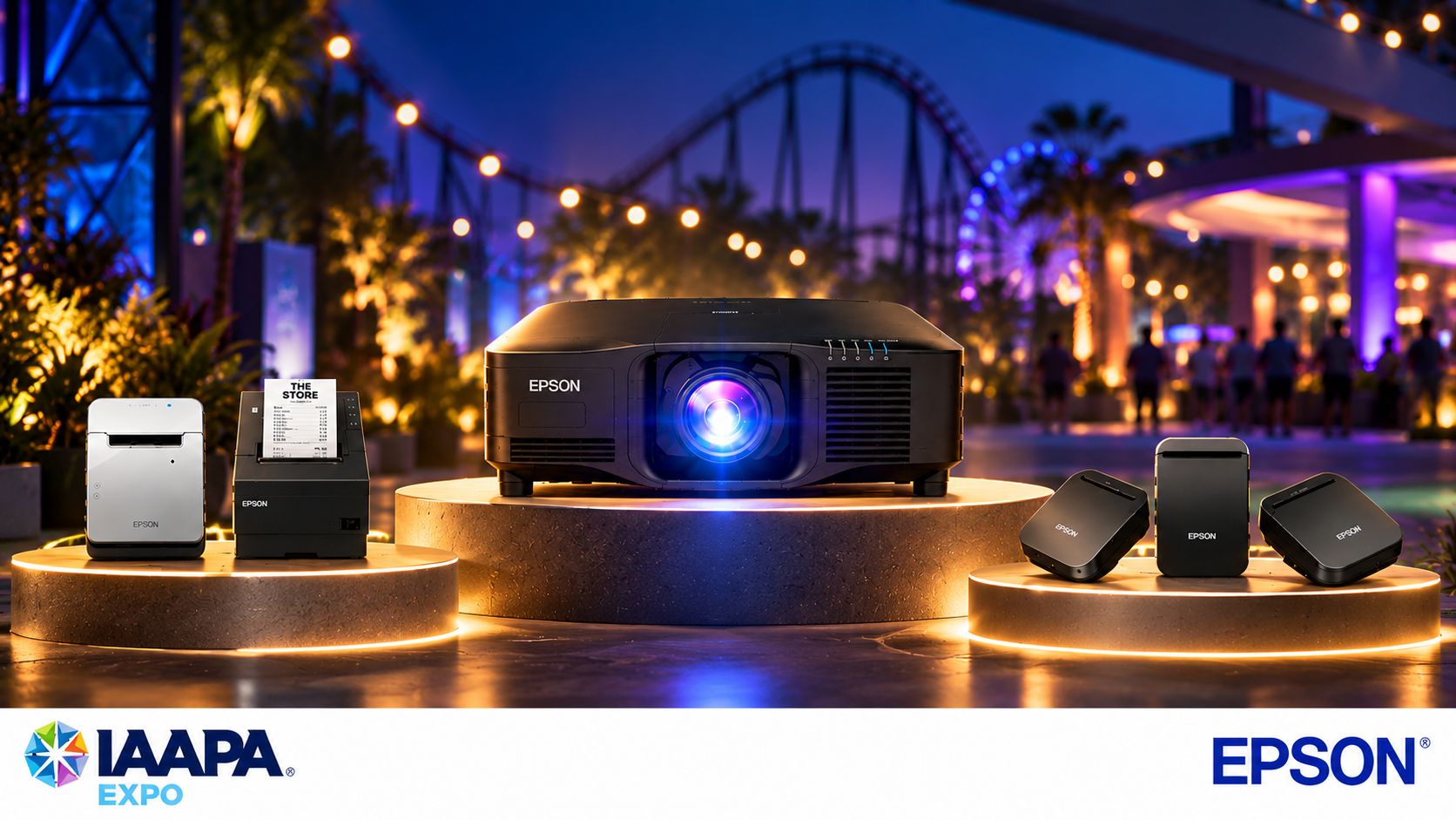 Epson to Make IAAPA Expo Debut, Showcasing Projection and Point-of-Sale Solutions for Attractions and Entertainment Venues