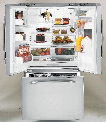 GE Profile™ 25.8-cubic-foot Bottom-Freezer Refrigerator