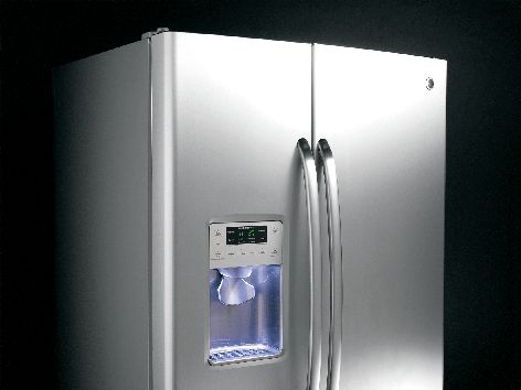 GE® 29-cu.-ft. Side-by-Side Refrigerator