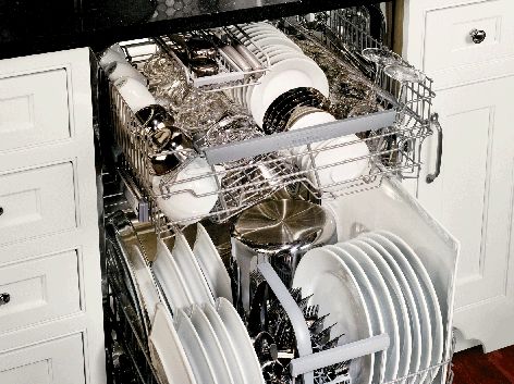 GE Monogram® fully-integrated dishwasher