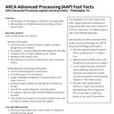 ARCA Advanced Processing (AAP) Fast Facts ARCA Advanced Processing (AAP) Fast Facts