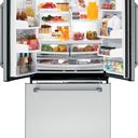 GE Cafe™ 20.7-cu.-ft. counter-depth French-door refrigerator