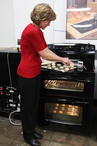 Brigid Blocker, home economist and test kitchen manager for GE Appliances