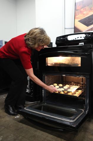 Brigid Blocker, home economist and test kitchen manager for GE Appliances