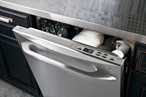 GE Profile™ dishwasher with PureClean technology (Model PDWT 580VSS)