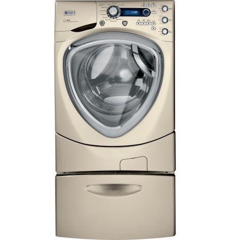 GE Profile™ frontload washer with steam and Overnight Ready(Model PFWS4605LMG)