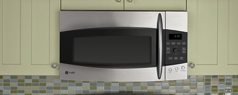 GE Profile™ Spacemaker® over-the-range microwave (Model PVM2170SRSS)