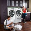 GE Profile frontload washer and dryer GE Profile frontload washer and dryer
