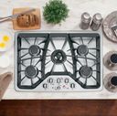 GE Café™ gas cooktop (model CGP350SETSS)