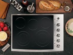 GE Profile™ electric cooktop (model PP944STSS)