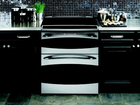 GE slide-in electric double oven (Model PS978STSS)