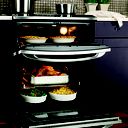 GE slide-in electric double oven (Model PS978STSS)
