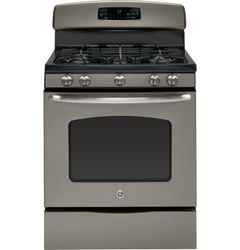 GE® gas range with Slate finish (Model JGB600EEDES)