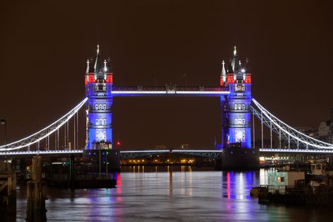 Tower Bridge new lighting scheme