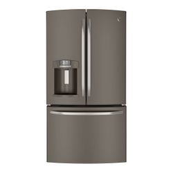 GE® French door refrigerator with Slate finish (Model GFE29HMDES)