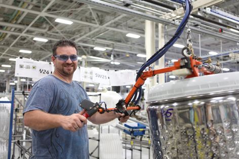 Danny Cissell, GE Topload Washer Employee