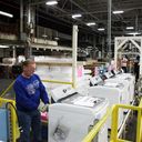 GE topload washer production line GE topload washer production line