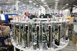 GE topload washer production line