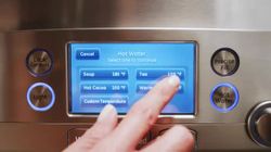 GE Café French door refrigerator with hot water dispenser