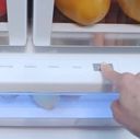 GE Café French door refrigerator's temperature-controlled drawer