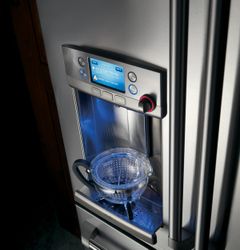 GE Café French door refrigerator with hot water dispenser