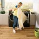 GE® RightHeight™ Design frontload washer and dryer