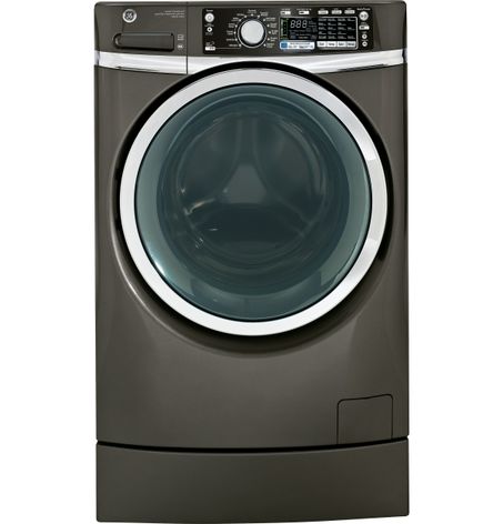 GE® RightHeight™ Design frontload washer and dryer