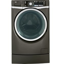 GE® RightHeight™ Design frontload washer and dryer