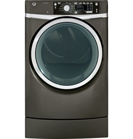 GE® RightHeight™ Design frontload washer and dryer