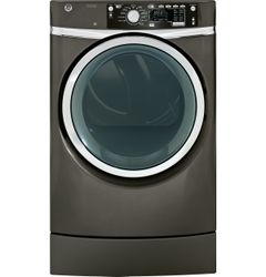 GE® RightHeight™ Design frontload washer and dryer
