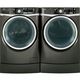 GE® RightHeight™ Design frontload washer and dryer 