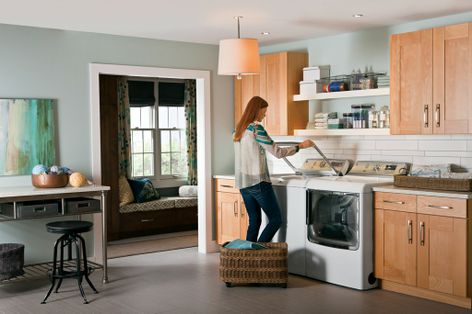 GE high-efficiency topload washer