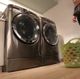 GE® RightHeight™ Design frontload washer and dryer