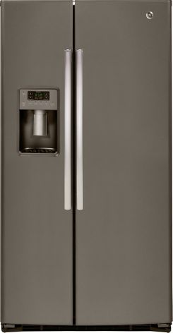Slate Side-by-side Refrigerator