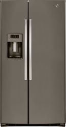 Slate Side-by-side Refrigerator
