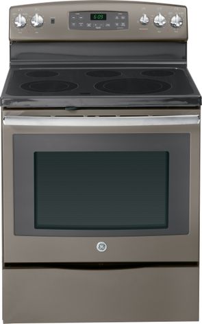 Slate Free-Standing Electric Convection Range (Model JB690EFES)