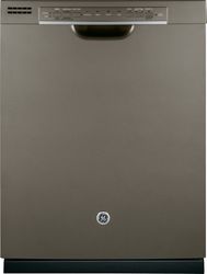 Slate Front-Control Dishwasher (Model GDF540HMFES)