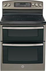 Slate Free-Standing Electric Double Oven Range (Model JB850EFES)
