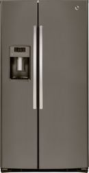 Slate Side-by-Side Refrigerator (Model GSE26HMEES)