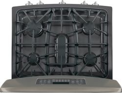 Slate Free-Standing Gas Double Oven Range (Model JGB850EEFES)